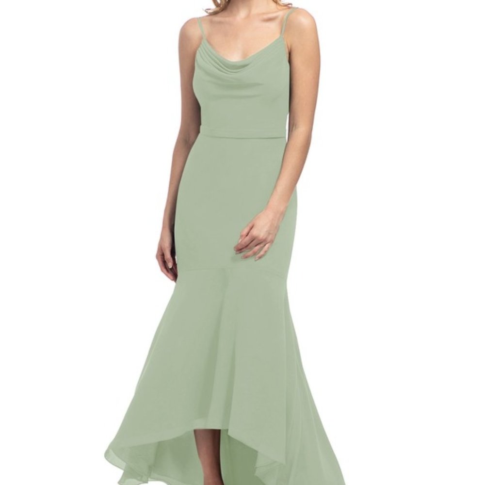 Azazie Summer Bridesmaid Dress in Dusty Sage